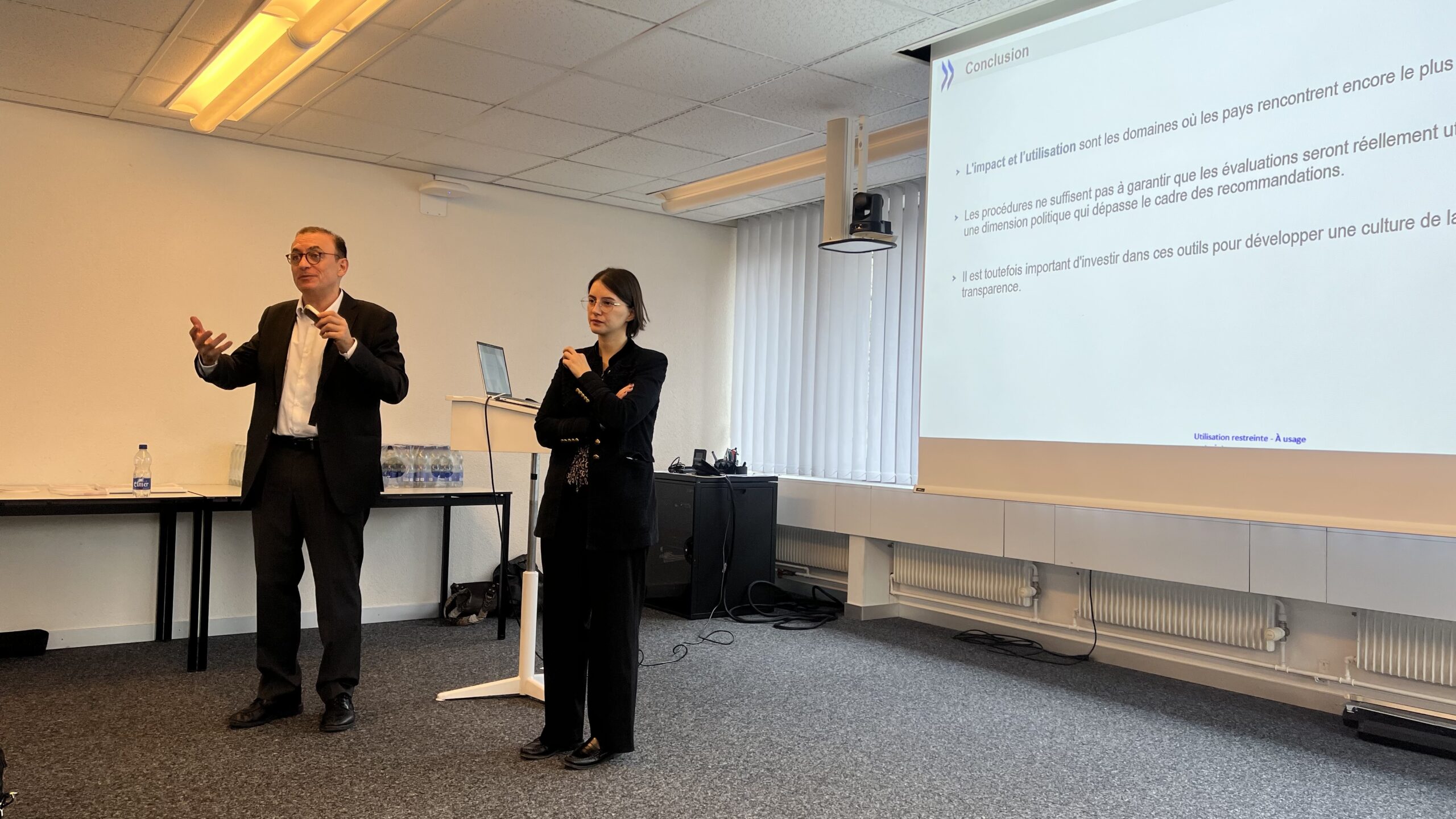 Stéphane Jacobzone, Senior Advisor OCDE, Silvia Picalarga, Policy Analyst OCDE