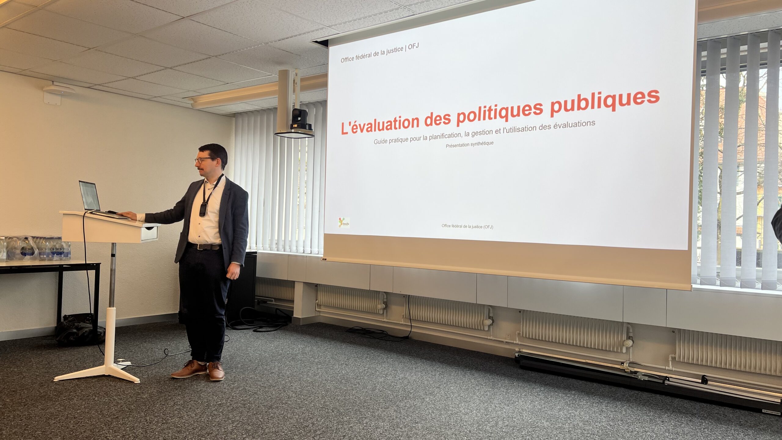 Bertrand Bise, OFJ et responsable Réseau évaluation de l'administration fédérale